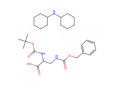 Boc-3-(Z-氨基)-L-丙氨酸 二环己基铵盐，65710-58-9，≥98.0% (HPLC)