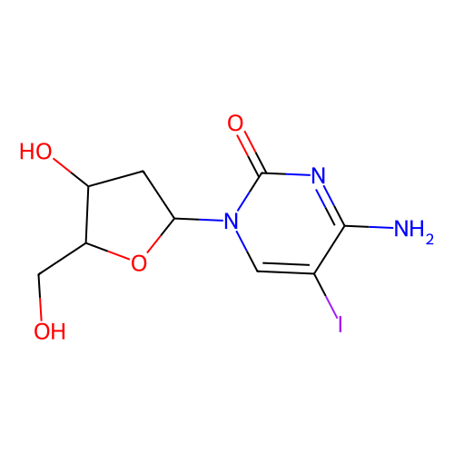 5-碘-<em>2</em>'-脱氧胞苷，<em>611</em>-53-0，99%