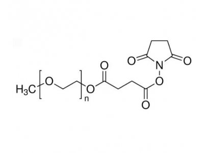 甲氧基聚乙二醇琥珀酸酯N-羟基琥珀酰亚胺，78274-32-5，MW 5000 Da, ≥90%