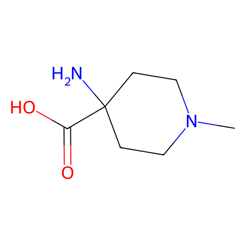 4-氨基-1-甲基<em>哌啶</em>-4-<em>羧酸</em>，15580-66-2，97%