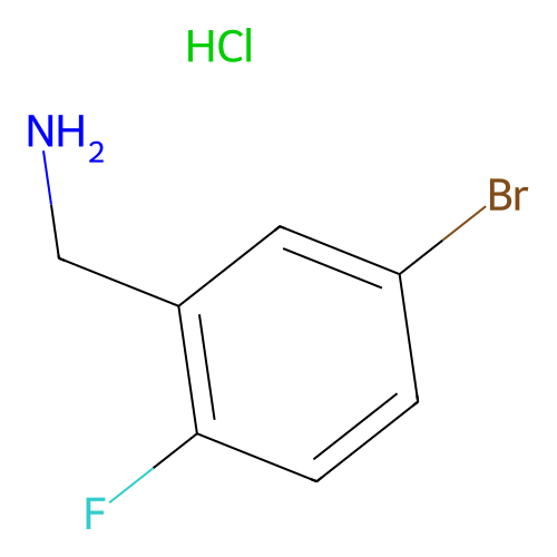 5-溴-2-氟苄胺<em>盐酸</em>盐，202865-<em>69</em>-8，97%