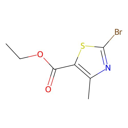 2-溴-<em>4</em>-甲基<em>噻唑</em>-5-<em>甲酸</em>乙酯，22900-83-0，97%