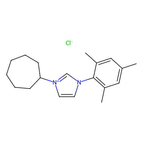 1-环庚基-3-<em>均</em><em>三甲苯基</em>-1H-咪唑-3-鎓氯化物，1583244-04-5，97%
