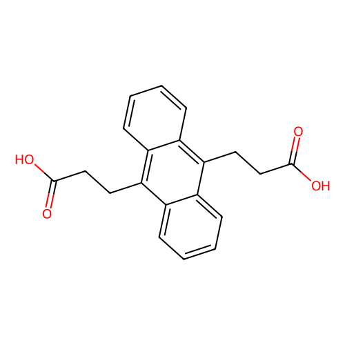 3-(10-(2-羧基-乙基)-蒽-9-基)-丙酸，71367-28-7，95
