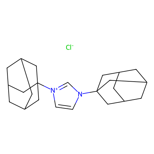<em>1</em>,3-双（<em>1</em>-金刚烷基）咪唑鎓氯化物，131042-78-9，97%