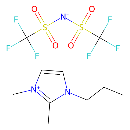 2,3-<em>二甲基</em>-<em>1</em>-<em>丙基</em>咪唑鎓双(三氟<em>甲</em>磺酰基)酰<em>亚胺</em>，169051-76-7，>98.0%(T)
