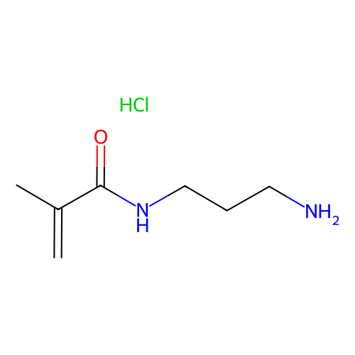 N-（3- <em>氨</em>丙基）甲基丙烯<em>酰胺</em> <em>盐酸盐</em>，72607-53-5，≥98.0%(HPLC)