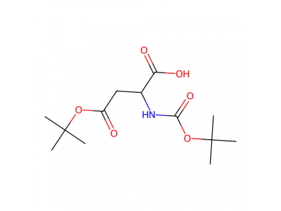 叔丁氧羰基-L-天冬氨酸-4-叔丁酯，1676-90-0，98%