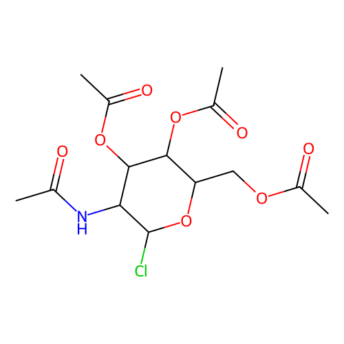 2-乙酰氨基-3,4,6-三-O-乙酰基-2-脱氧-α-<em>D</em>-氯代<em>吡</em><em>喃</em><em>半乳糖</em>，41355-44-6，≥98%