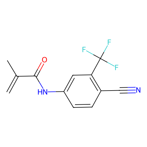 N-[4-氰基-3-(三氟<em>甲基</em>)<em>苯基</em>]<em>甲基</em><em>丙烯</em>酰胺，90357-53-<em>2</em>，>98.0%(GC)