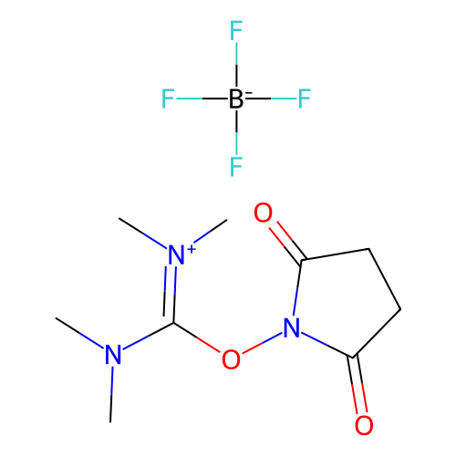 O-(<em>N</em>-琥珀酰亚胺基)-<em>N</em> <em>N</em> <em>N</em>'<em>N</em>'-四甲基四氟硼酸脲，105832-38-0，97%
