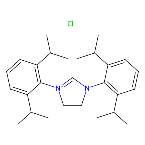 1,3-双-(<em>2</em>,6-<em>二</em>异丙基<em>苯基</em>)<em>咪唑</em>鎓氯化物，258278-25-0，97%