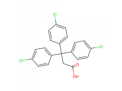 3,3,3-三(对氯苯基)丙酸，2168-06-1，97%