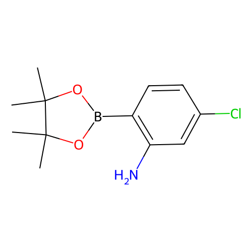 2-氨基-<em>4</em>-<em>氯苯</em><em>硼酸</em>频哪醇酯，863578-21-6，97%