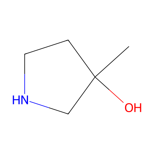 3-甲基吡咯烷-3-<em>醇</em>，125032-<em>87</em>-3，97%