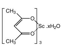 乙酰<em>丙酮</em>钪(III)水合物，699012-<em>88</em>-9，98%
