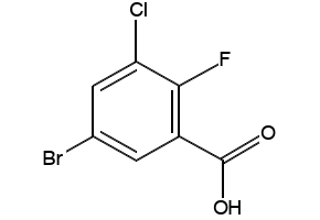 5-溴-3-氯-2-氟苯甲酸，<em>1449008</em>-15-4，98%