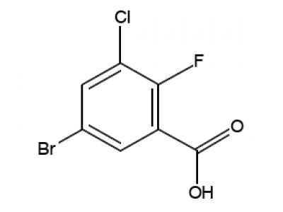 5-溴-3-氯-2-氟苯甲酸，1449008-15-4，98%