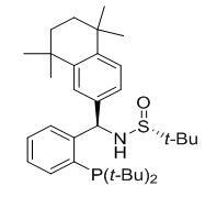 [S(R)]-N-[(R)-[2-(二叔丁基膦)苯基](<em>5,6,7</em>,8-<em>四</em><em>氢</em>-<em>5,5,8</em>,8-<em>四</em>甲基-2-萘基)甲基]-2-叔丁基亚磺酰胺，≥95%