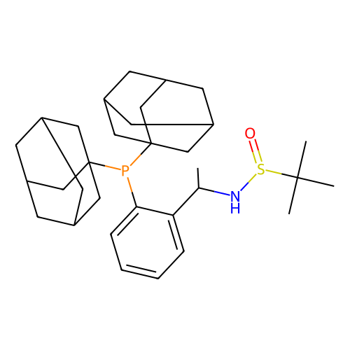 [<em>S</em>(R)]-N-[(<em>1S</em>)-<em>1</em>-[<em>2</em>-(二金刚烷基膦)<em>苯基</em>]乙基]-<em>2</em>-叔丁基亚磺酰胺，1929530-56-<em>2</em>，≥95%