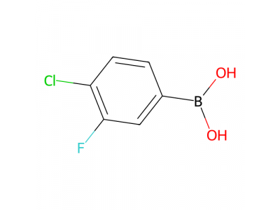 4-氯-3-氟苯硼酸 (含不同量的酸酐)，137504-86-0，98%