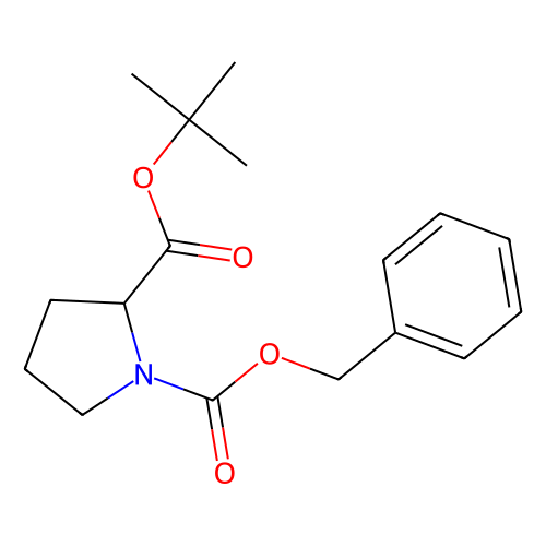 N-苄<em>氧</em><em>羰基</em>-L-脯氨酸叔<em>丁</em>酯，16881-39-3，>98.0%(HPLC)