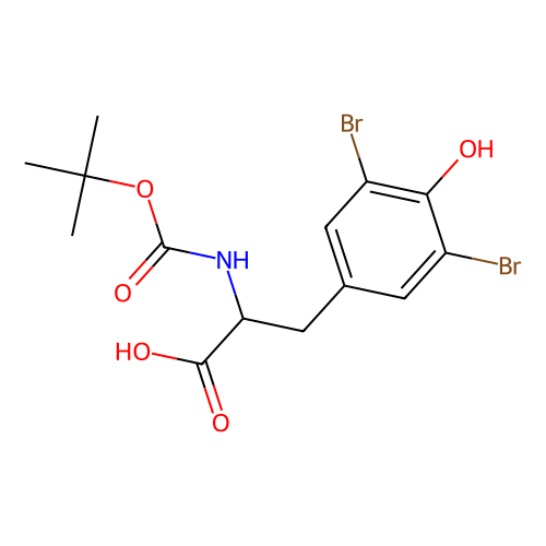 叔丁氧羰基-<em>3</em>,5-二溴-<em>L</em>-<em>酪氨酸</em>，58960-71-7，95%