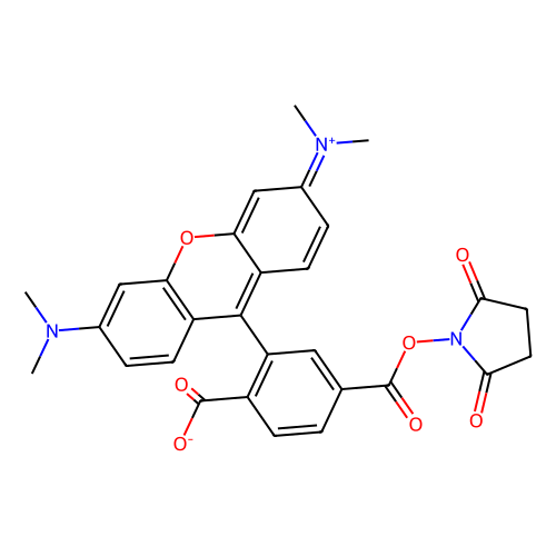 <em>6</em>-<em>羧基</em><em>四</em><em>甲基</em><em>罗丹明</em><em>琥珀</em><em>酰</em><em>亚胺</em><em>酯</em>，150810-69-8，90%,for fluorescence