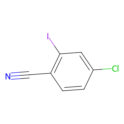 4-氯-2-<em>碘</em><em>苯</em>甲<em>腈</em>，61272-75-1，98%