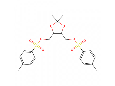 (+)-1,4-二-O-甲苯磺酰基-2,3-O-异亚丙基-D-苏糖醇，51064-65-4，>95.0%(HPLC)