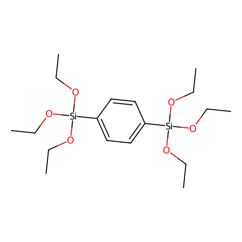 1,4-双(三乙氧基甲硅烷基)苯，2615-18-1，96