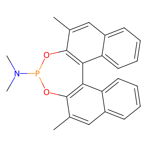 (S)-(+)-(2,6-<em>二</em>甲基-3,5-<em>二</em>氧-4-磷-环<em>庚</em>并[2,1-a;3,4-a']<em>二</em>萘-4-基)<em>二甲胺</em>，185449-86-9，≥98%