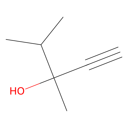3,4-二甲基-1-<em>戊炔</em>-3-醇，1482-15-1，96%