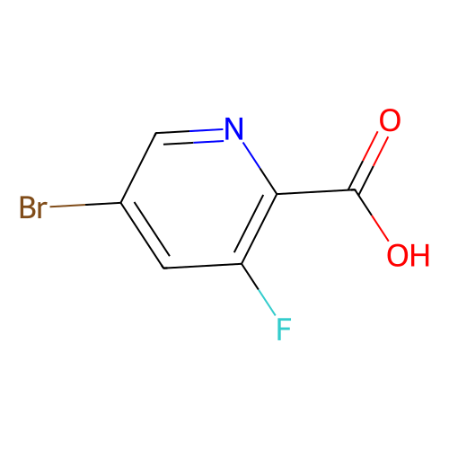 5-<em>溴</em>-<em>3</em>-<em>氟</em><em>吡啶</em>-<em>2</em>-羧酸，669066-91-5，97%