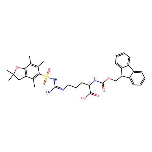 Nα-<em>Fmoc</em>-Nω-<em>Pbf</em>-D-精氨酸，187618-60-6，≥98%