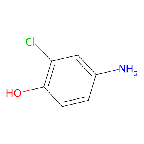 <em>4</em>-氨基-2-氯苯酚，3964-52-1，>98.0%(GC)