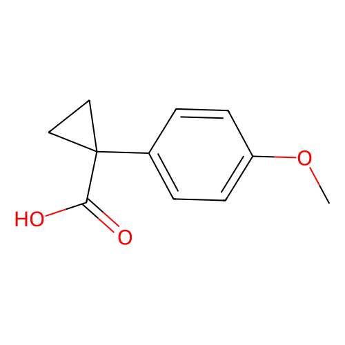 1-(<em>4</em>-甲氧基苯基)-1-环丙烷羧酸，16728-<em>01</em>-1，97%
