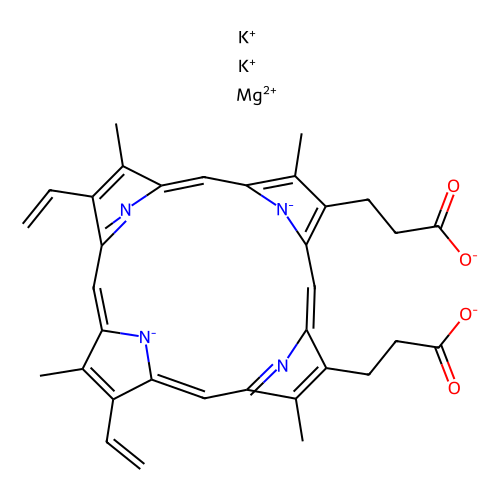 原卟啉镁IX二<em>钾盐</em>，35979-27-2，95%