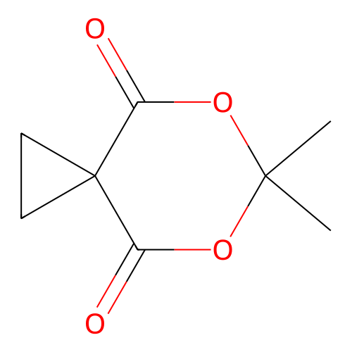 6,6-<em>二甲基</em>-<em>5</em>,7-二氧杂螺[2,<em>5</em>]<em>辛烷</em>-4,8-二酮，5617-70-9，>98.0%(GC)