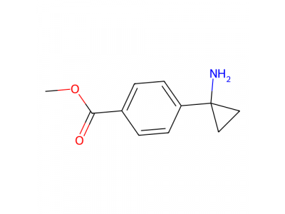 4-(1-氨基环丙基)苯甲酸甲酯，1006037-03-1，98%