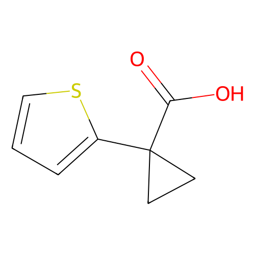 <em>1</em>-(噻吩-2-基)环丙烷羧酸，162959-94-6，98%