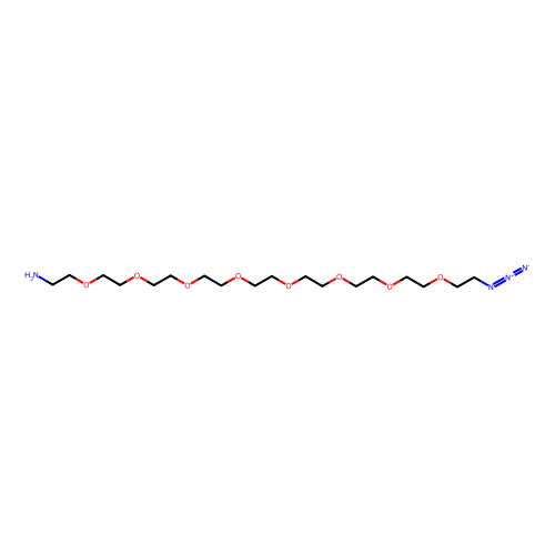 O-(2-氨基乙基)-O′-(2-叠氮乙基)七聚乙二醇，857891-82-8，95