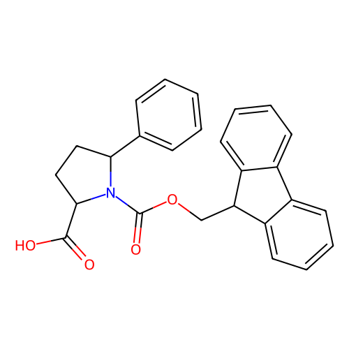 N-芴甲氧羰基-(<em>2S</em>,<em>5R</em>)-<em>5</em>-苯基吡咯烷-<em>2</em>-羧酸，215190-21-9，95%