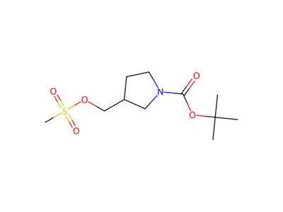 3-[[(甲基磺酰基)氧基]甲基]-1-吡咯烷羧酸叔丁酯，141699-56-1，97%