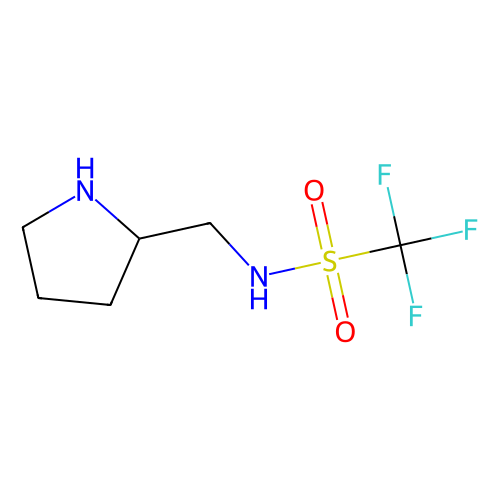 N-[(<em>2S</em>)-<em>2</em>-<em>吡咯烷</em><em>甲基</em>]-三氟甲磺酰胺，782495-18-5，95%