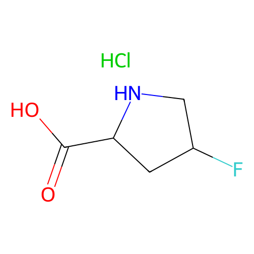 (<em>2S</em>,<em>4S</em>)-4-氟吡咯烷-2-羧酸盐酸盐，1001354-51-3，97%