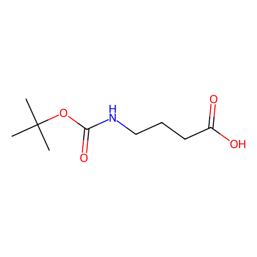 N-(<em>叔</em><em>丁</em><em>氧</em><em>羰基</em>)-<em>4</em>-氨基丁酸，57294-38-9，>98.0%(T)