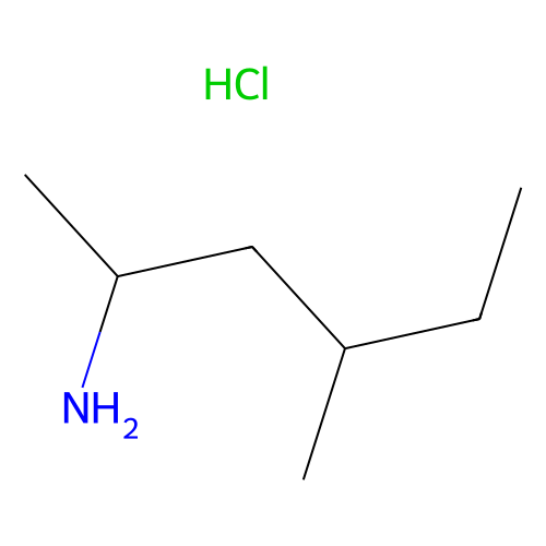1,3-二<em>甲基</em>戊胺<em>盐酸盐</em>，13803-<em>74-2</em>，≥98%