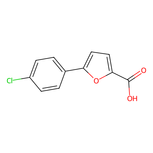 <em>5</em>-(4-氯苯基)-<em>2</em>-糠酸，41019-45-8，97%