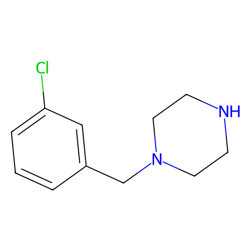 1-(3-氯<em>苄基</em>)<em>哌嗪</em>，23145-91-7，98%